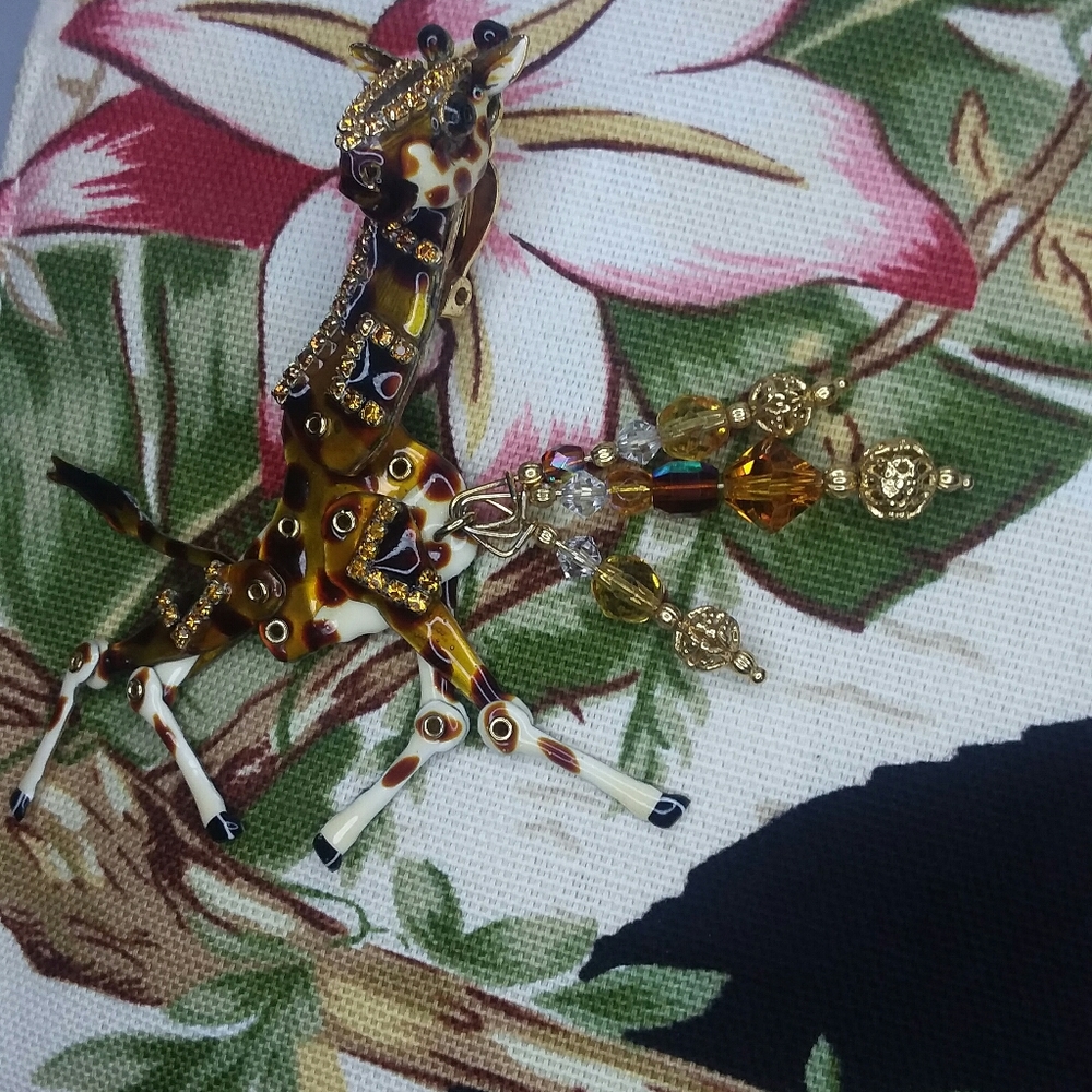 Lunch at the ritz clip on earings